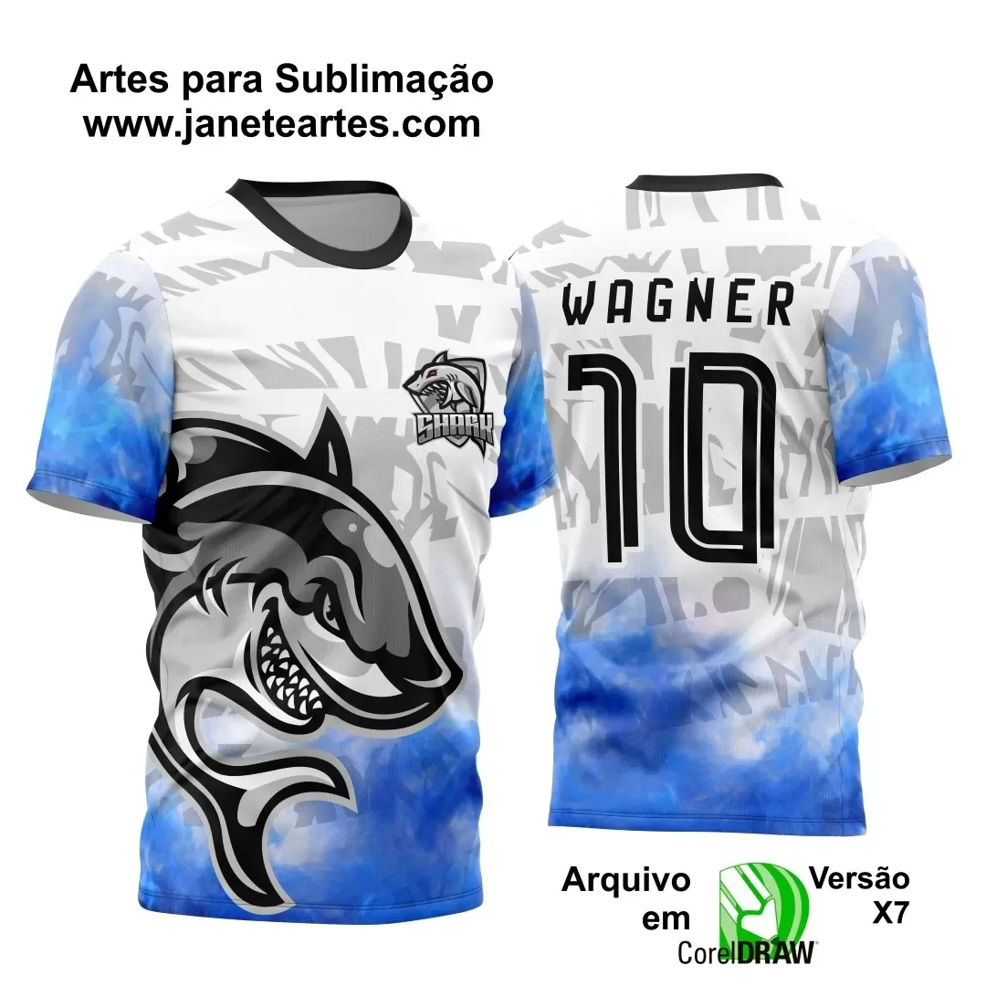 Arte Vetor - Camisa de Interclasse - Tubarão - 2024 - 2025