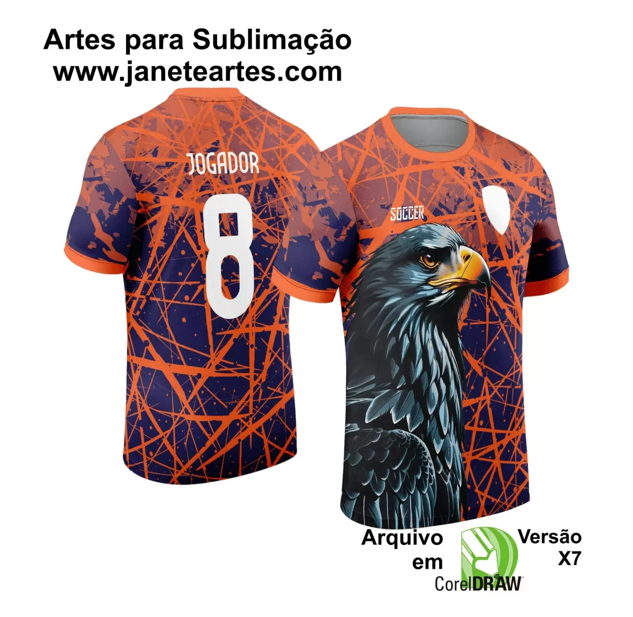 Arte Vetor - Camisa de Interclasse - Águia 2024-2025