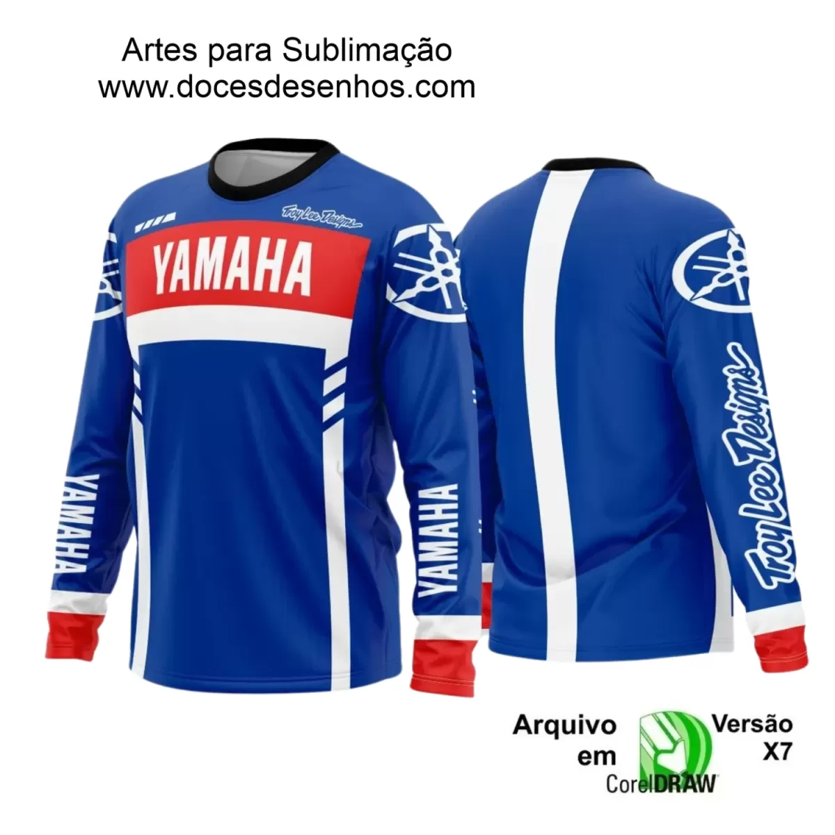 Arte para Camiseta de Motocross e Trilheiros - 2025