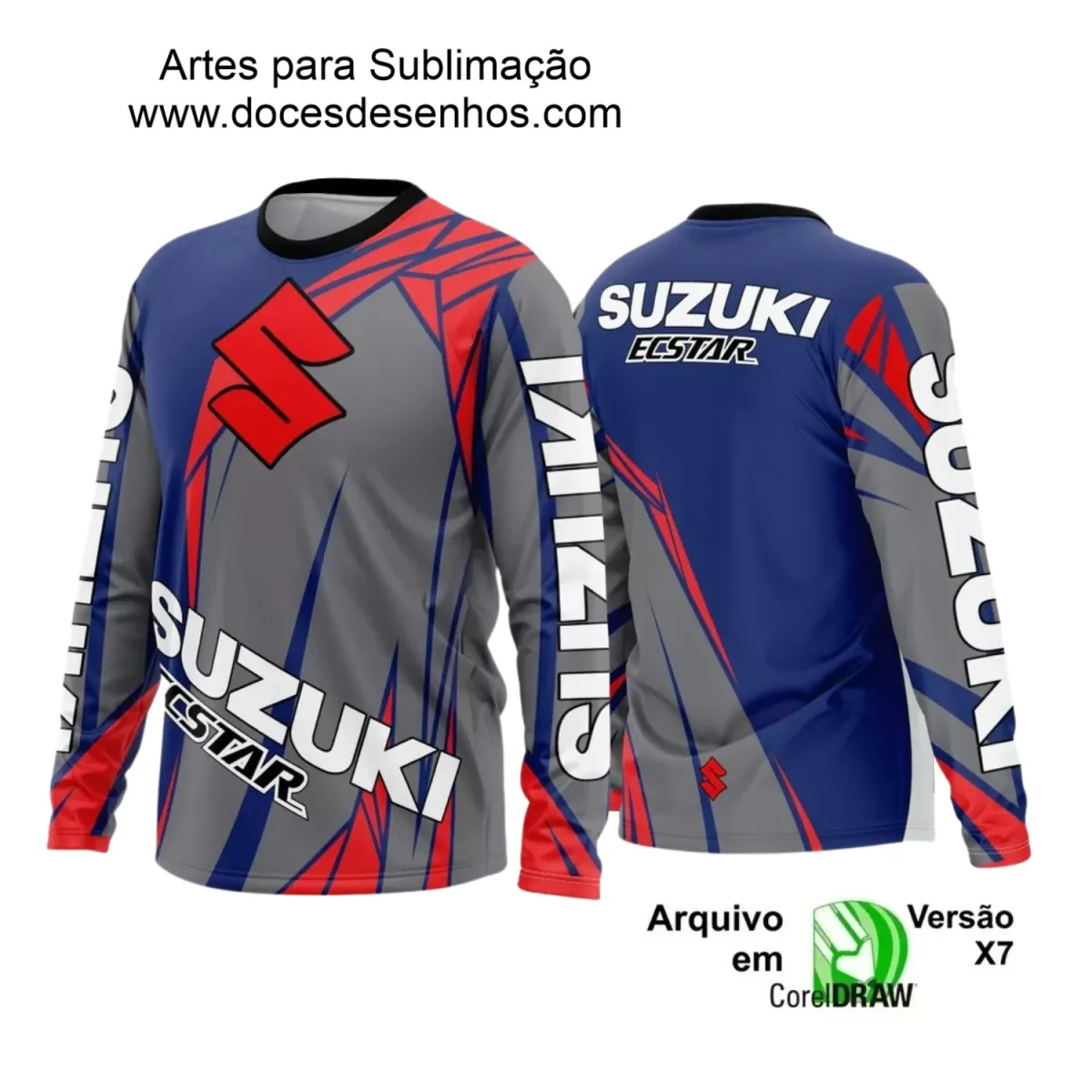 Arte para Camiseta de Motocross e Trilheiros - 2025