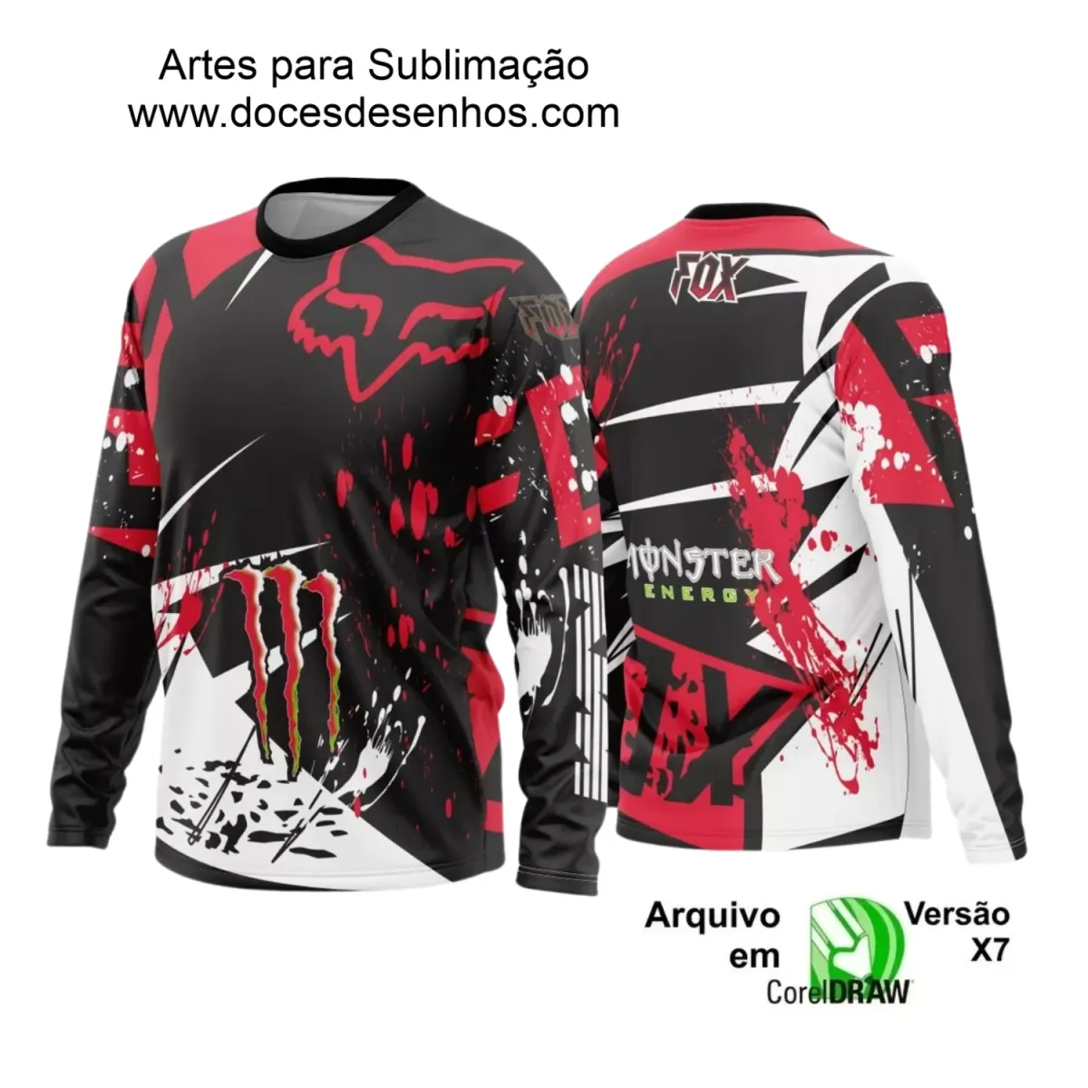 Arte para Camiseta de Motocross e Trilheiros - 2025