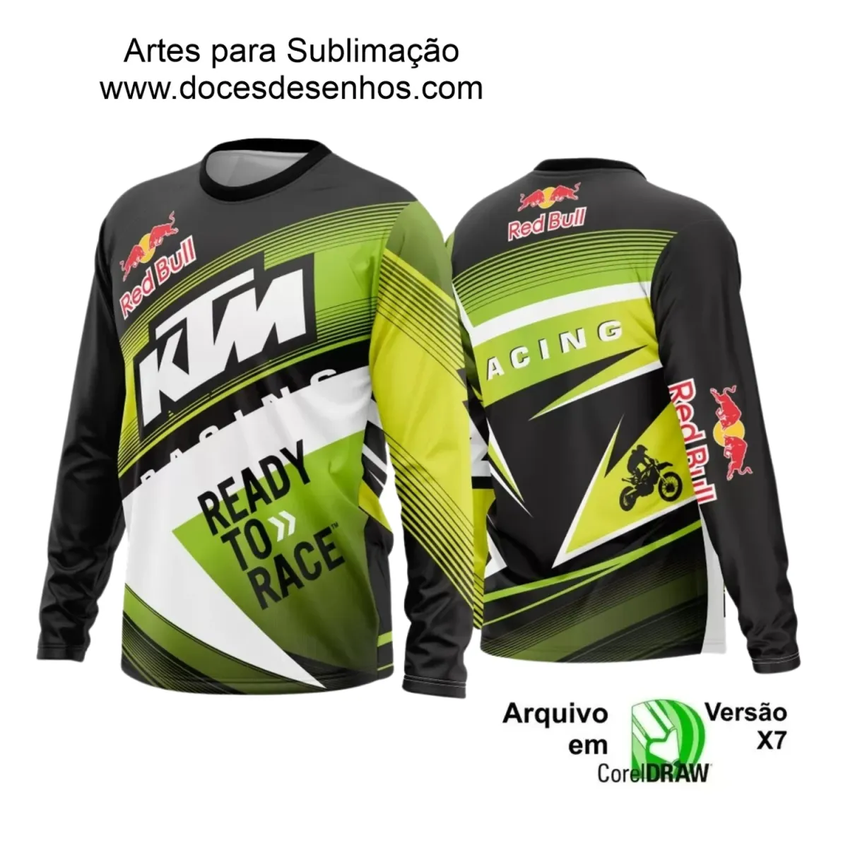 Arte para Camiseta de Motocross e Trilheiros - 2025