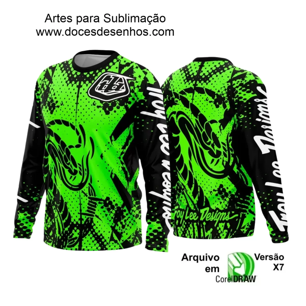 Arte para Camiseta de Motocross e Trilheiros - 2025