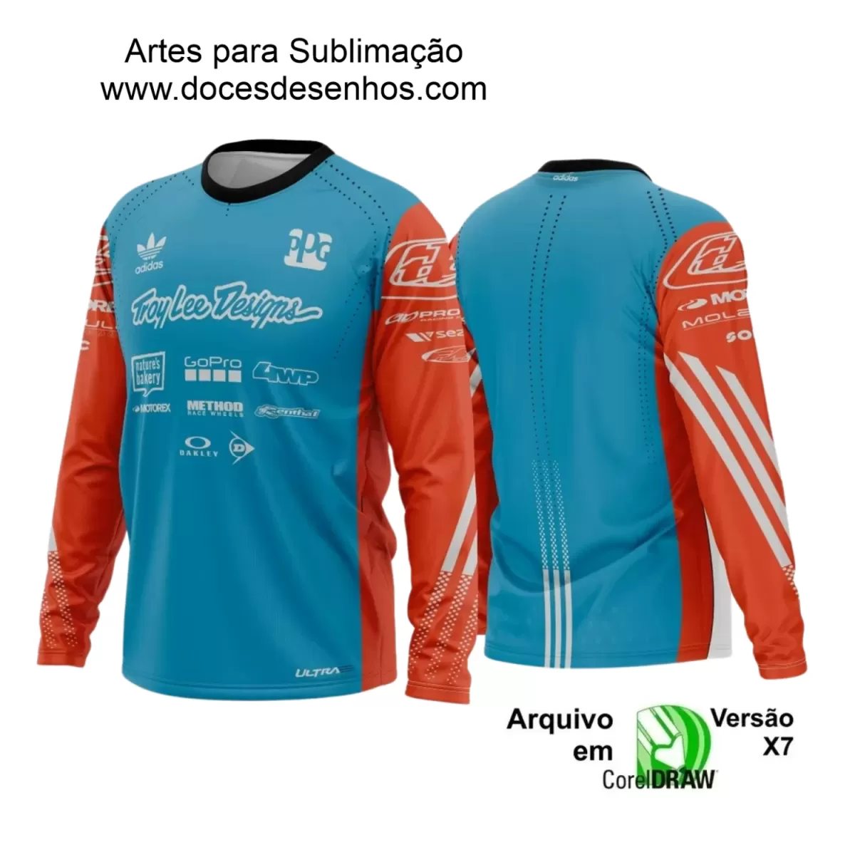 Arte para Camiseta de Motocross e Trilheiros - 2025