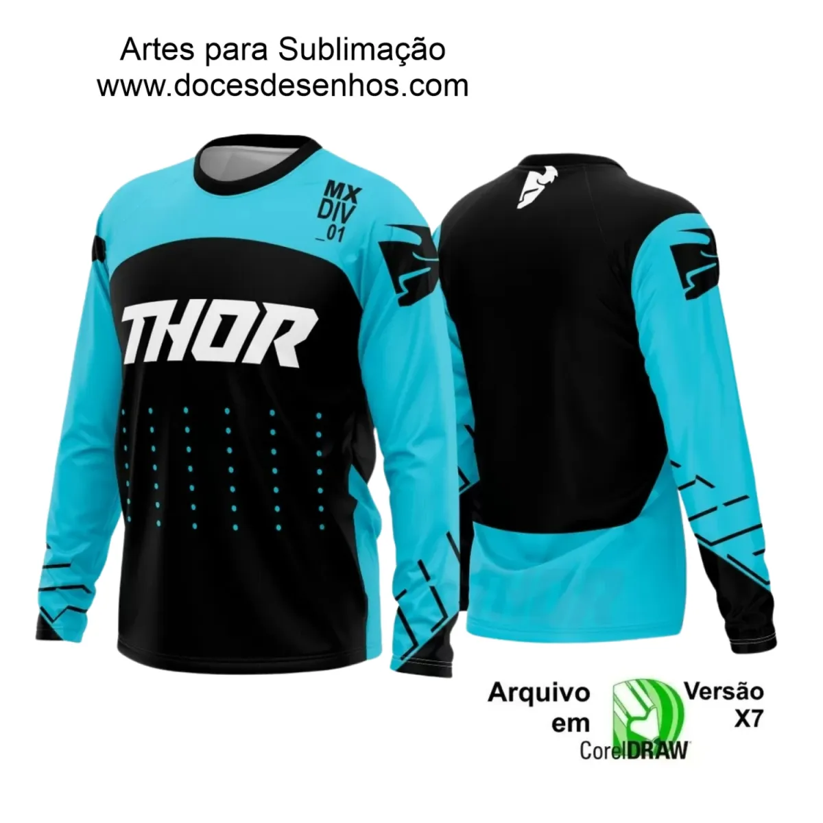 Arte para Camiseta de Motocross e Trilheiros - 2025