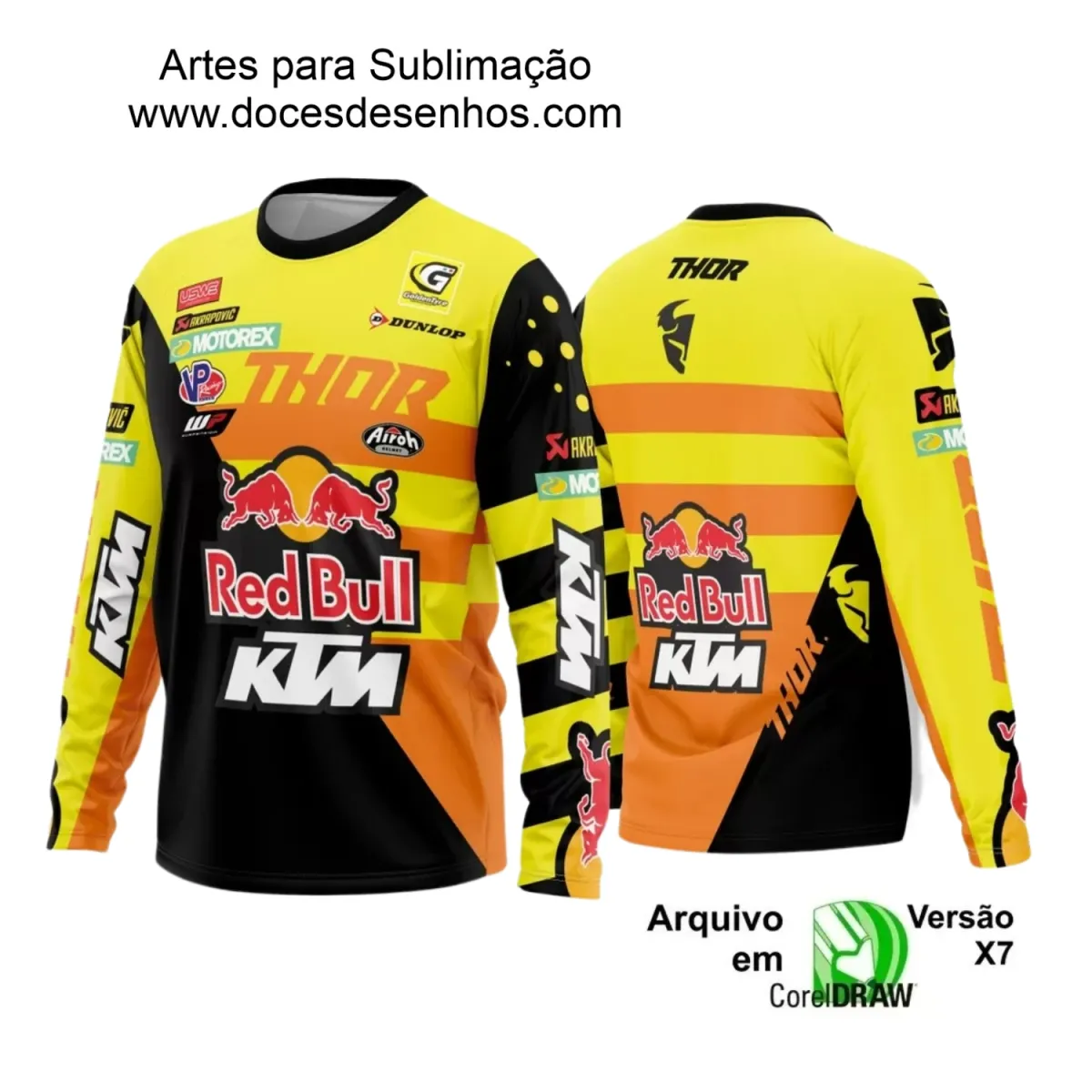 Arte para Camiseta de Motocross e Trilheiros - 2025