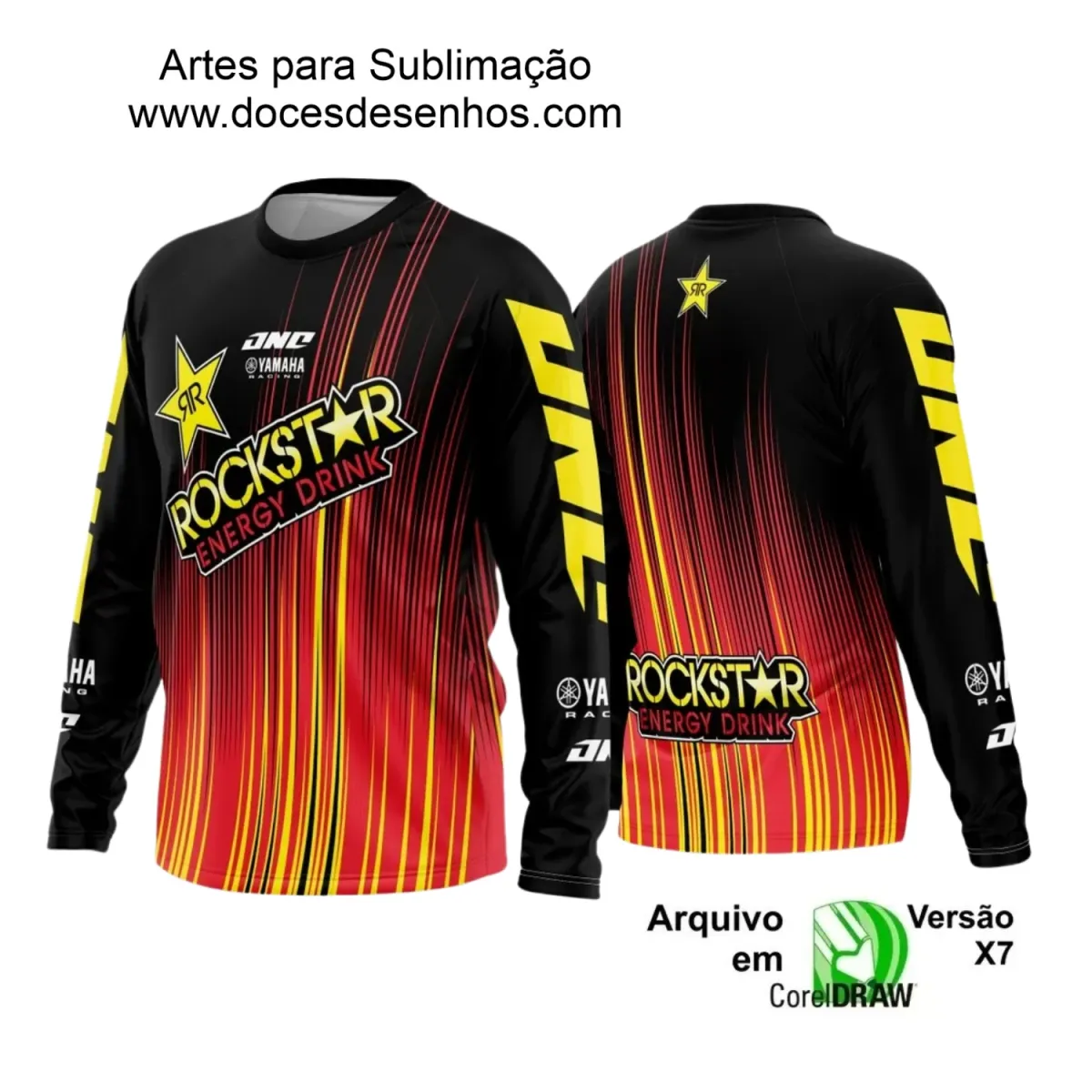 Arte para Camiseta de Motocross e Trilheiros - 2025