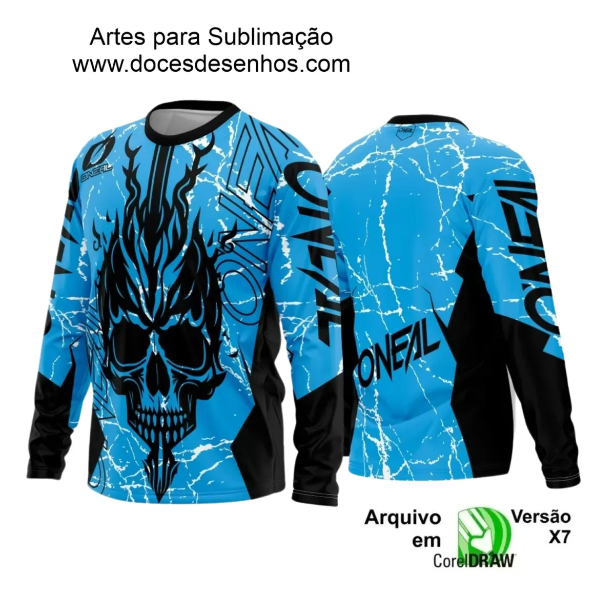 Arte para Camiseta de Motocross e Trilheiros - 2025