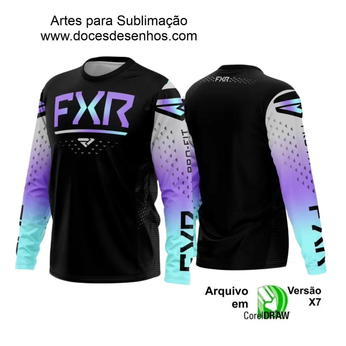 Arte para Camiseta de Motocross e Trilheiros - 2025