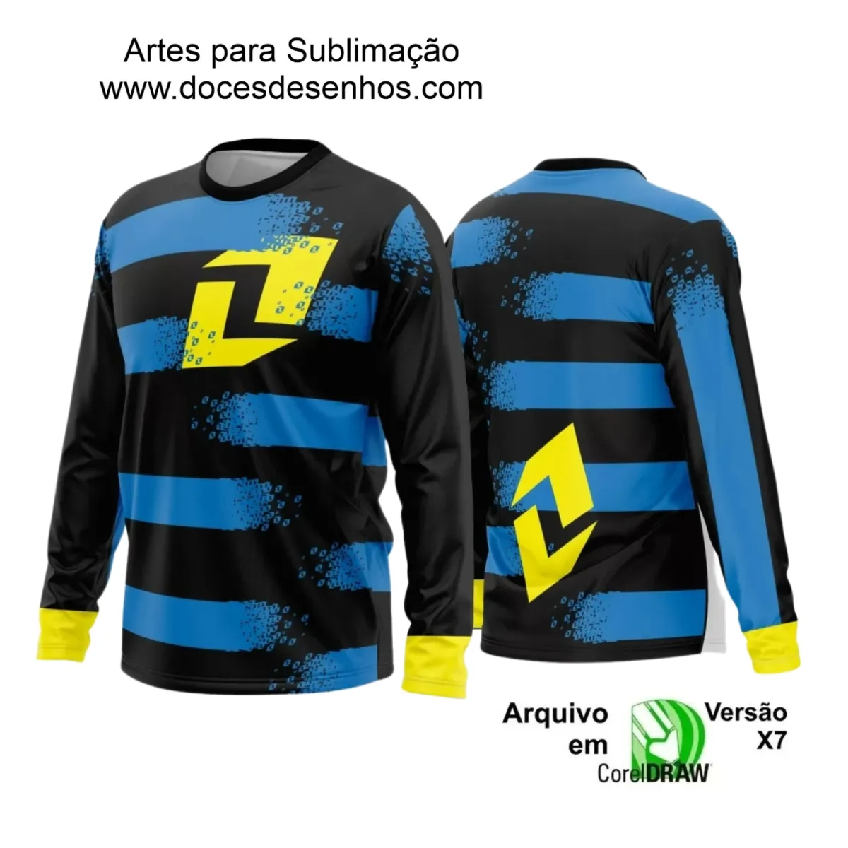 Arte para Camiseta de Motocross e Trilheiros - 2025