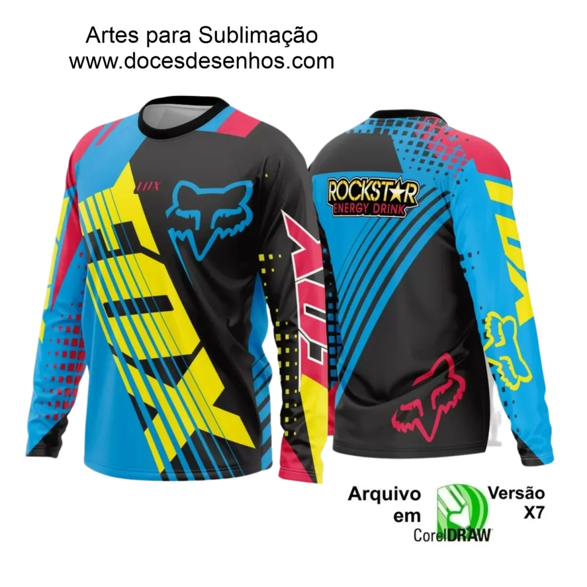 Arte para Camiseta de Motocross e Trilheiros - 2025