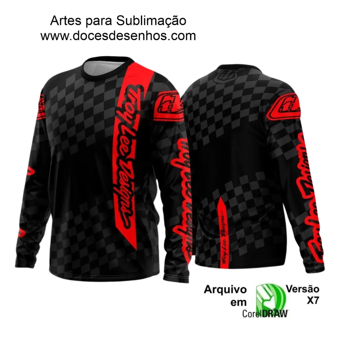 Arte para Camiseta de Motocross e Trilheiros - 2025