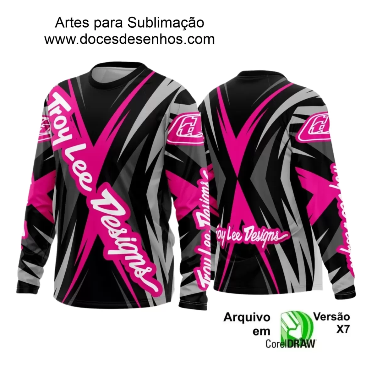 Arte para Camiseta de Motocross e Trilheiros - 2025