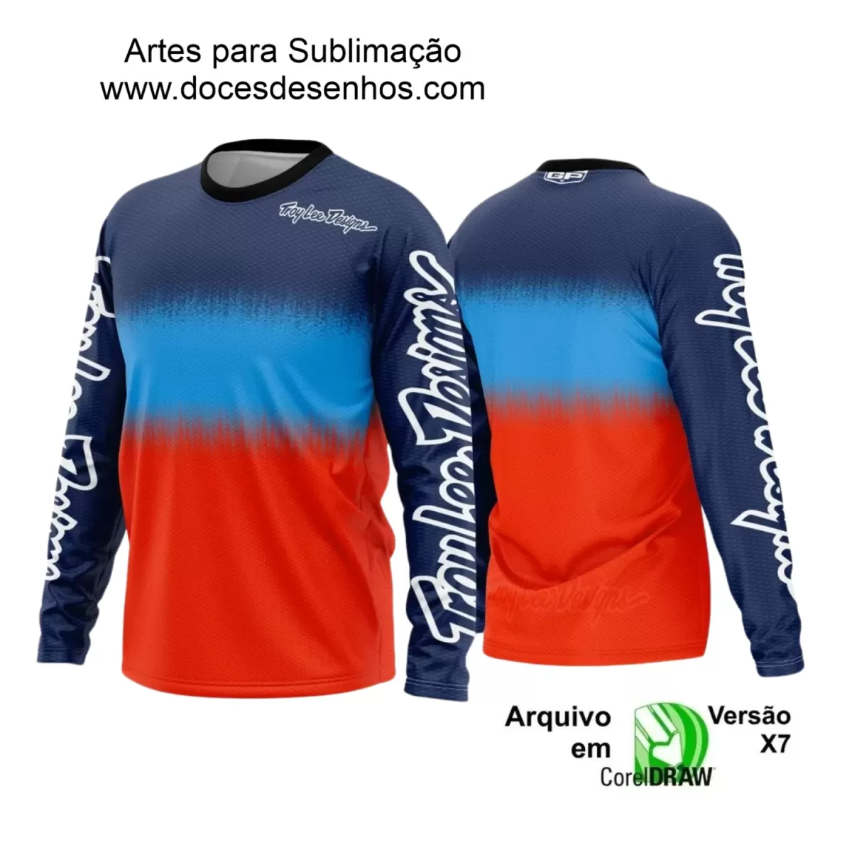 Arte para Camiseta de Motocross e Trilheiros - 2025