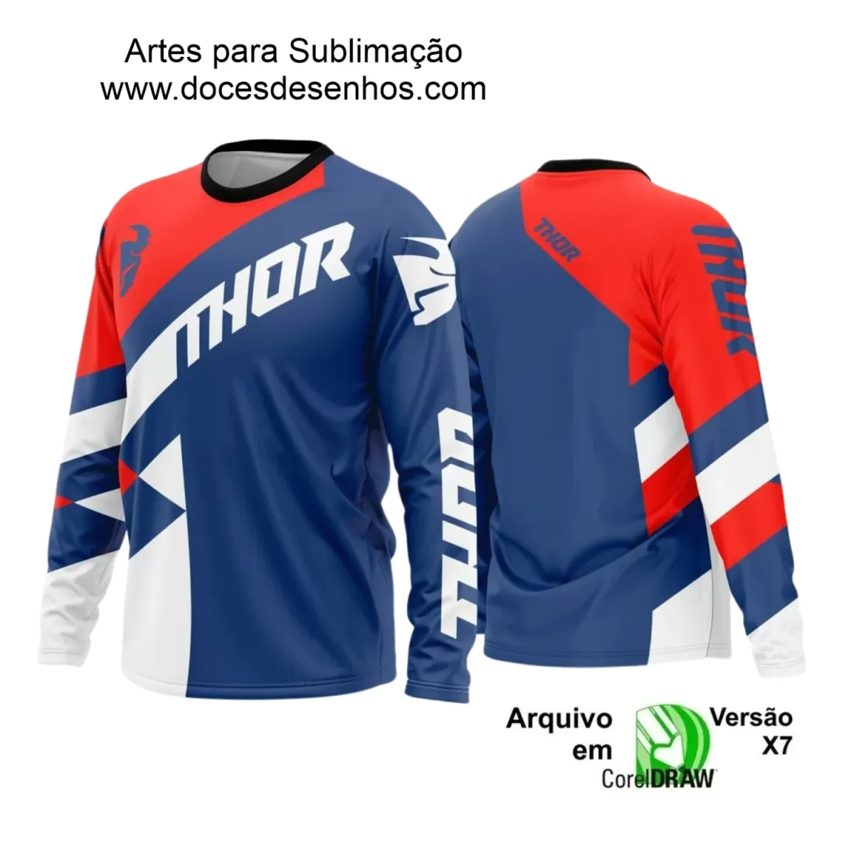 Arte para Camiseta de Motocross e Trilheiros - 2025