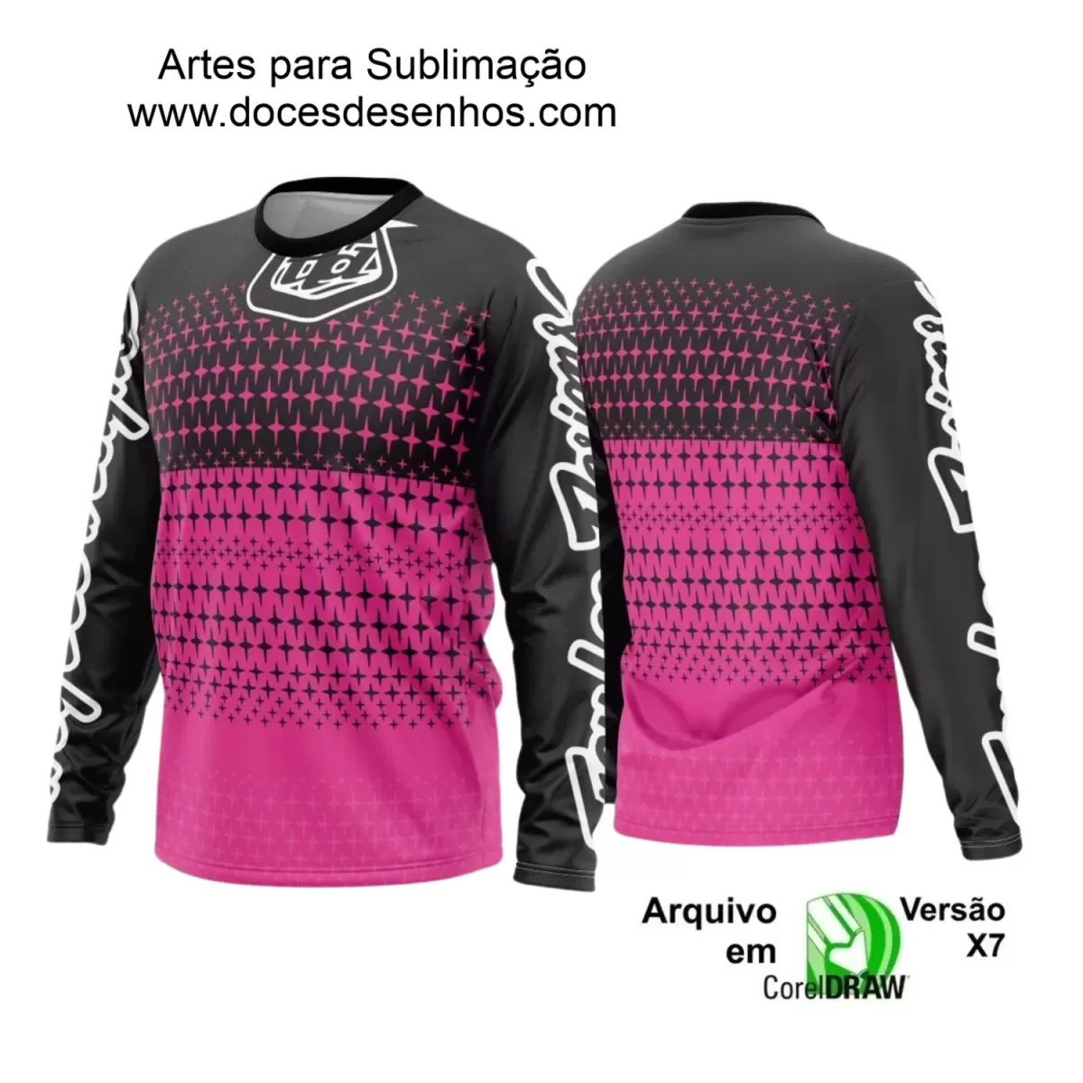 Arte para Camiseta de Motocross e Trilheiros - 2025