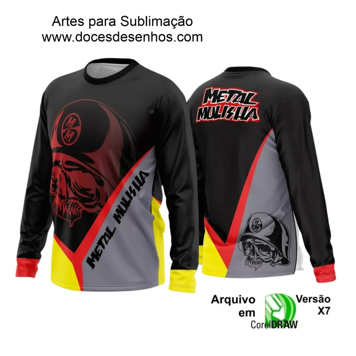 Arte para Camiseta de Motocross e Trilheiros - 2025