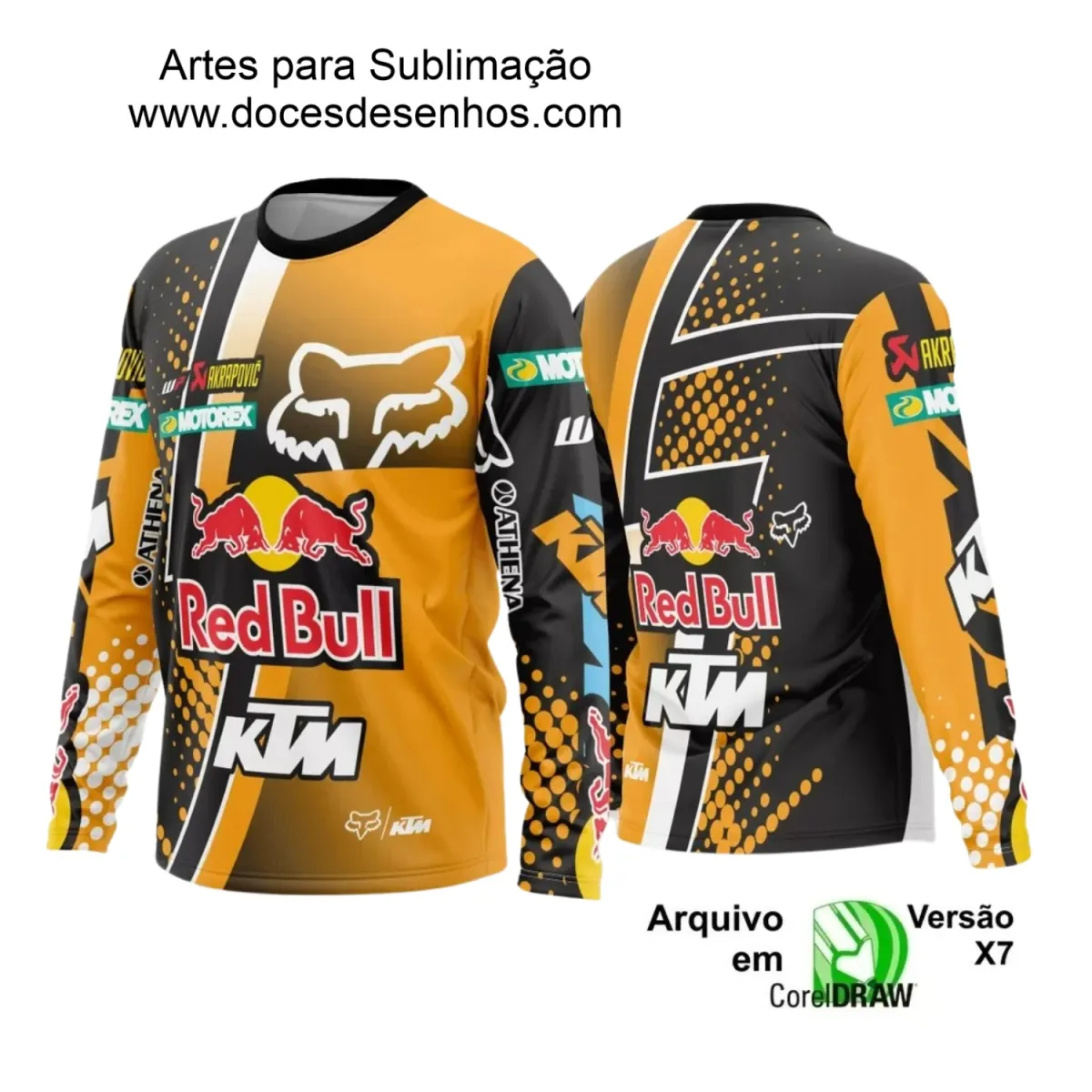 Arte para Camiseta de Motocross e Trilheiros - 2025