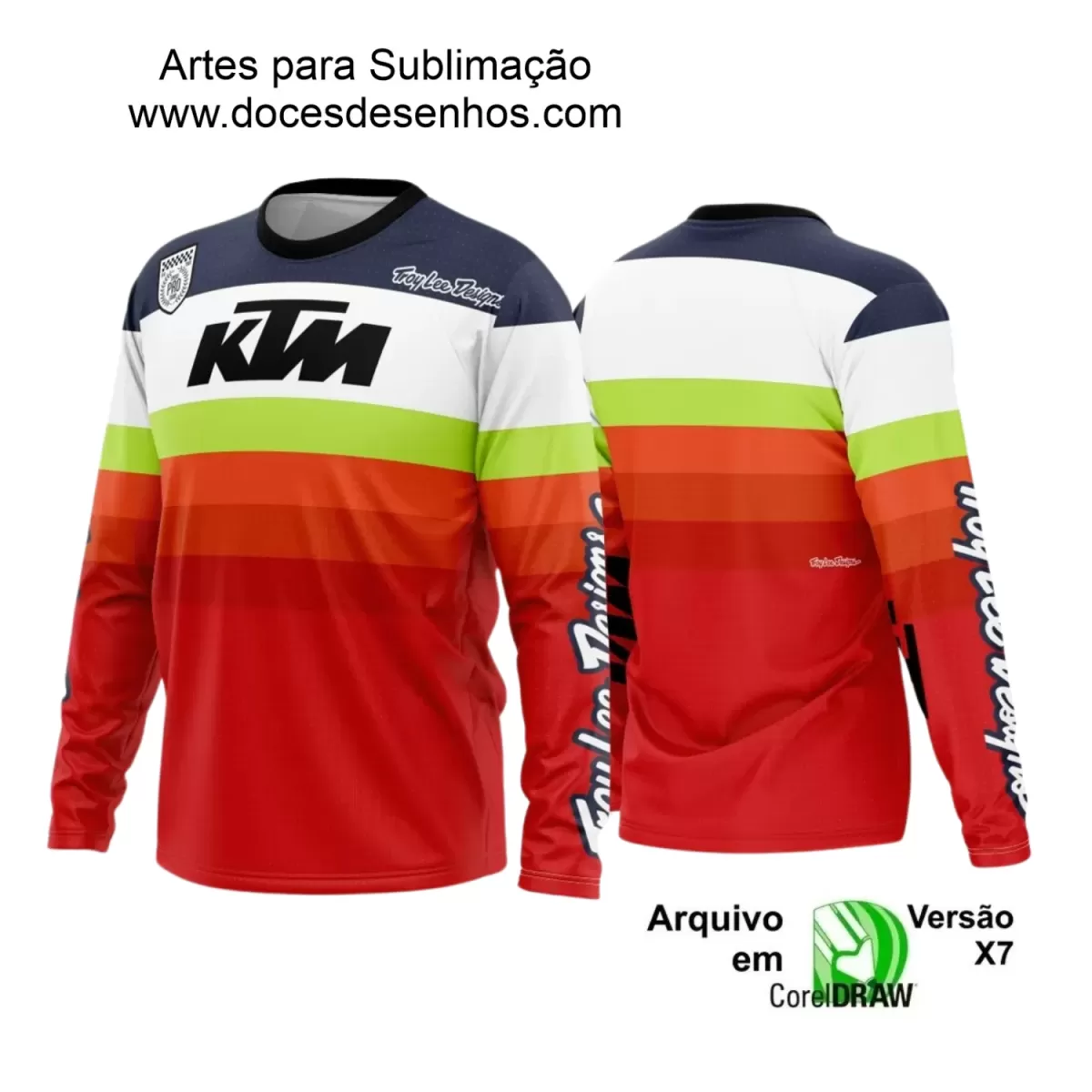 Arte para Camiseta de Motocross e Trilheiros - 2025