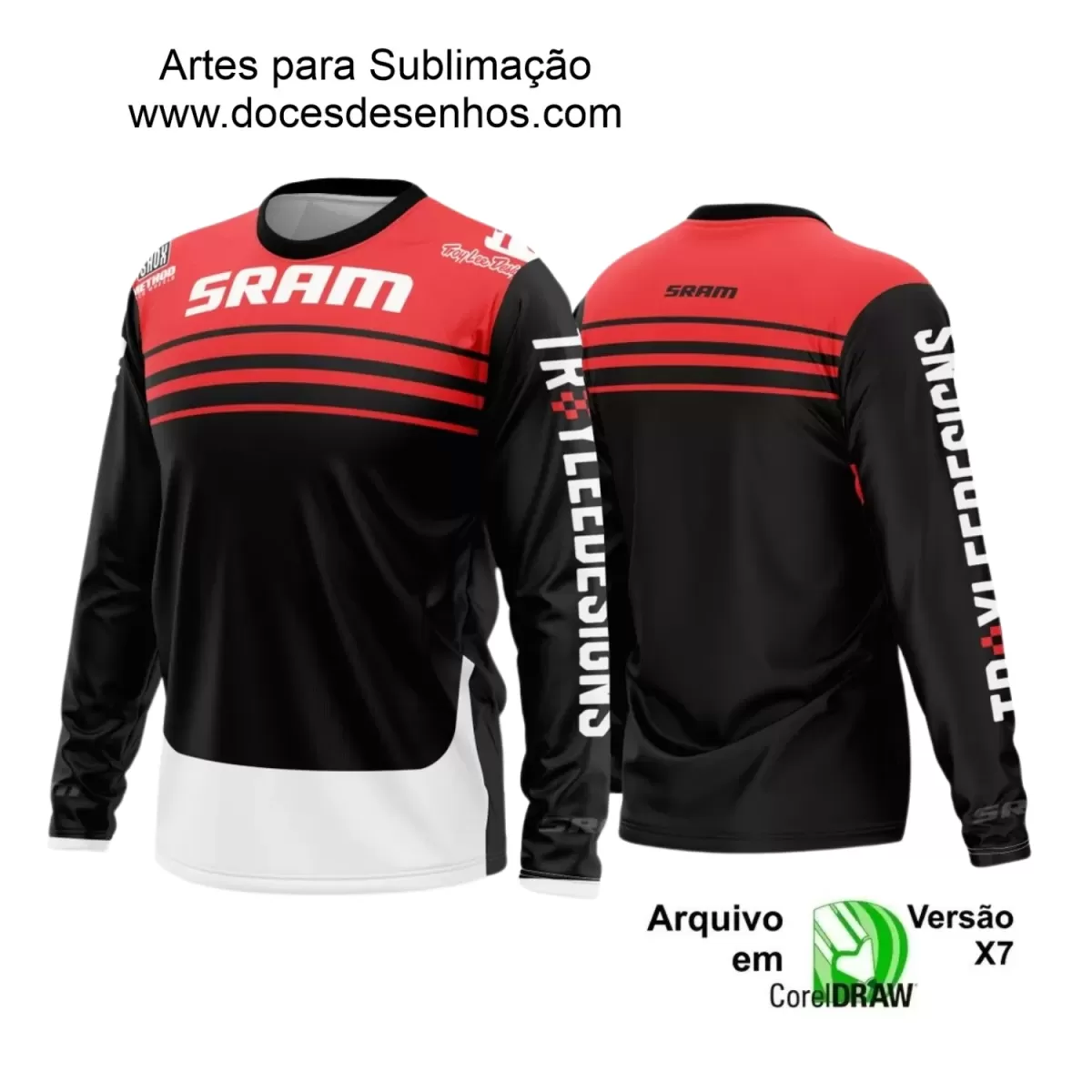 Arte para Camiseta de Motocross e Trilheiros - 2025