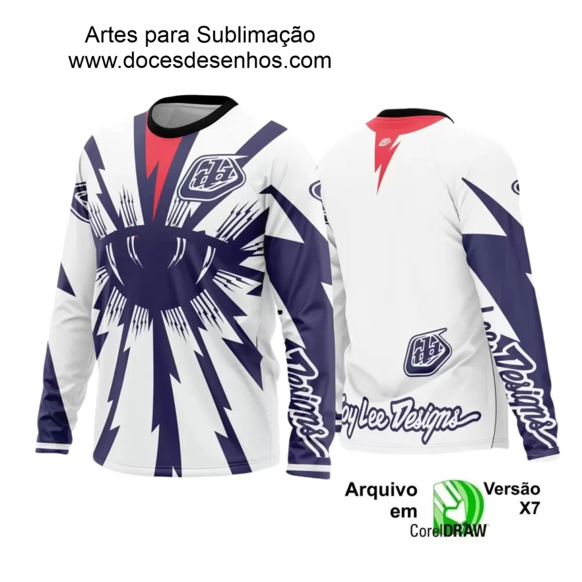 Arte para Camiseta de Motocross e Trilheiros - 2025