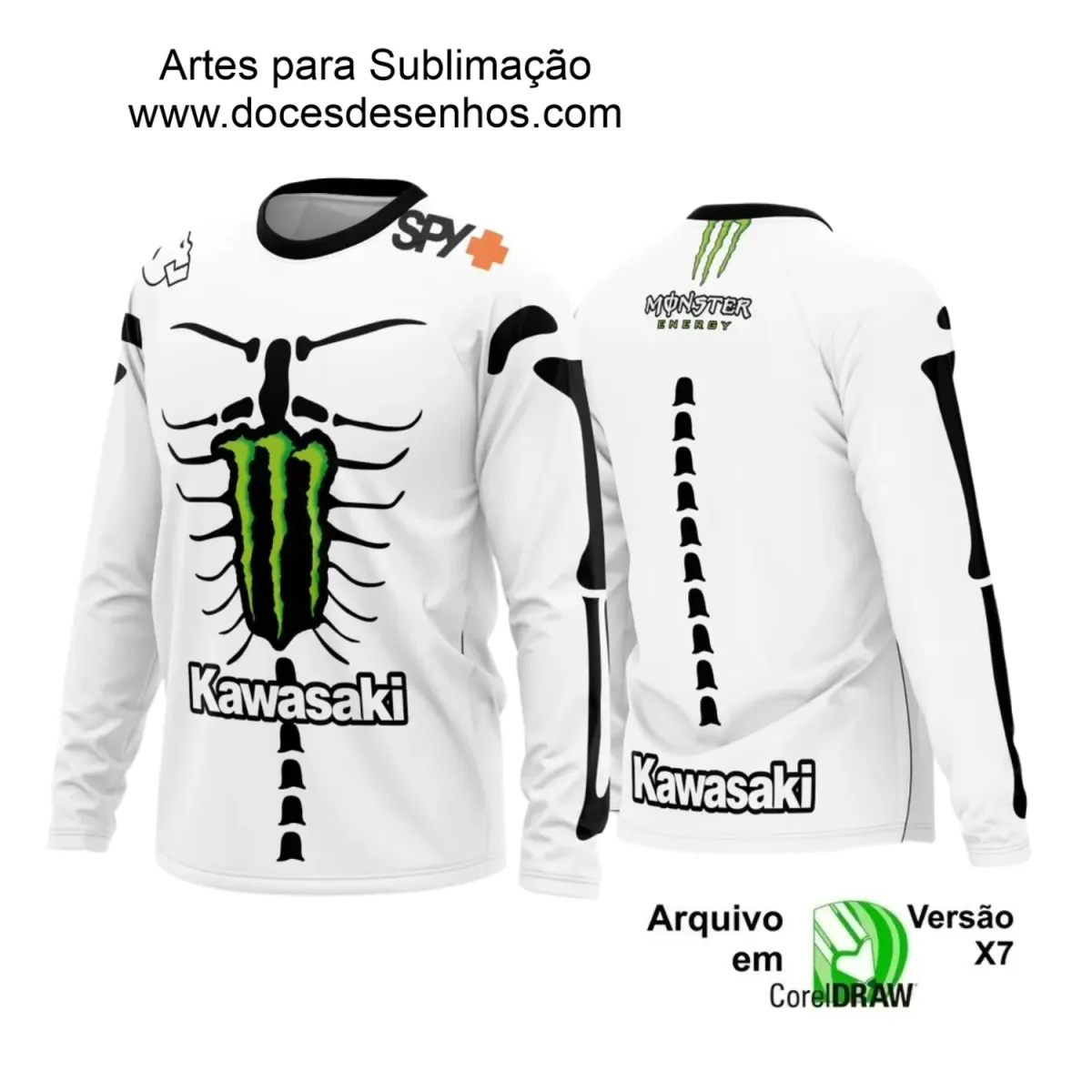 Arte para Camiseta de Motocross e Trilheiros - 2025