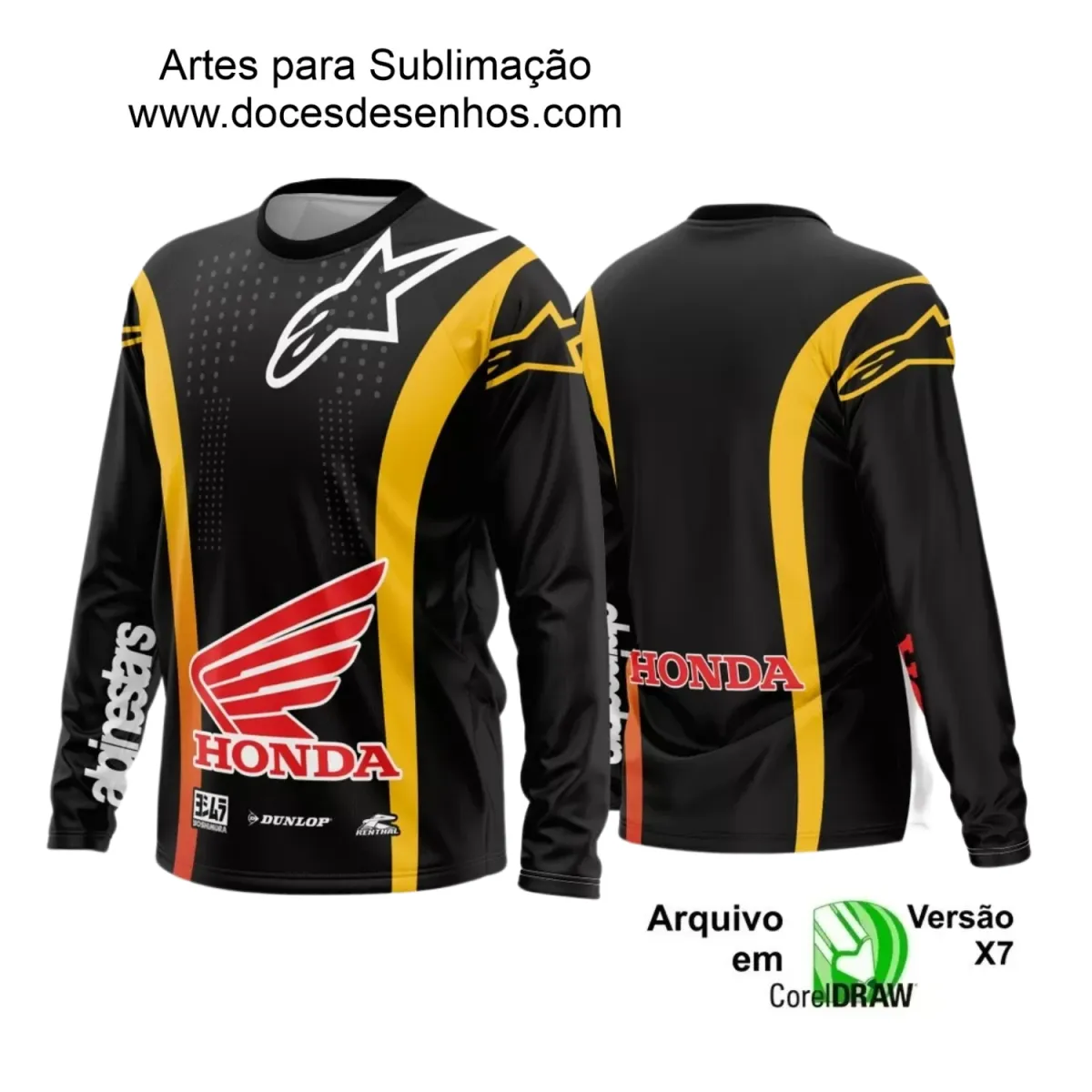 Arte para Camiseta de Motocross e Trilheiros - 2025