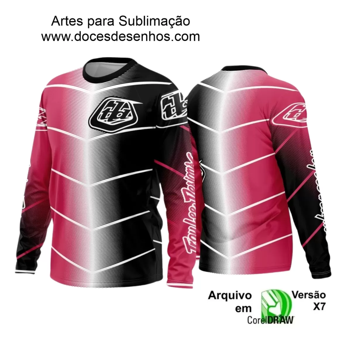 Arte para Camiseta de Motocross e Trilheiros - 2025