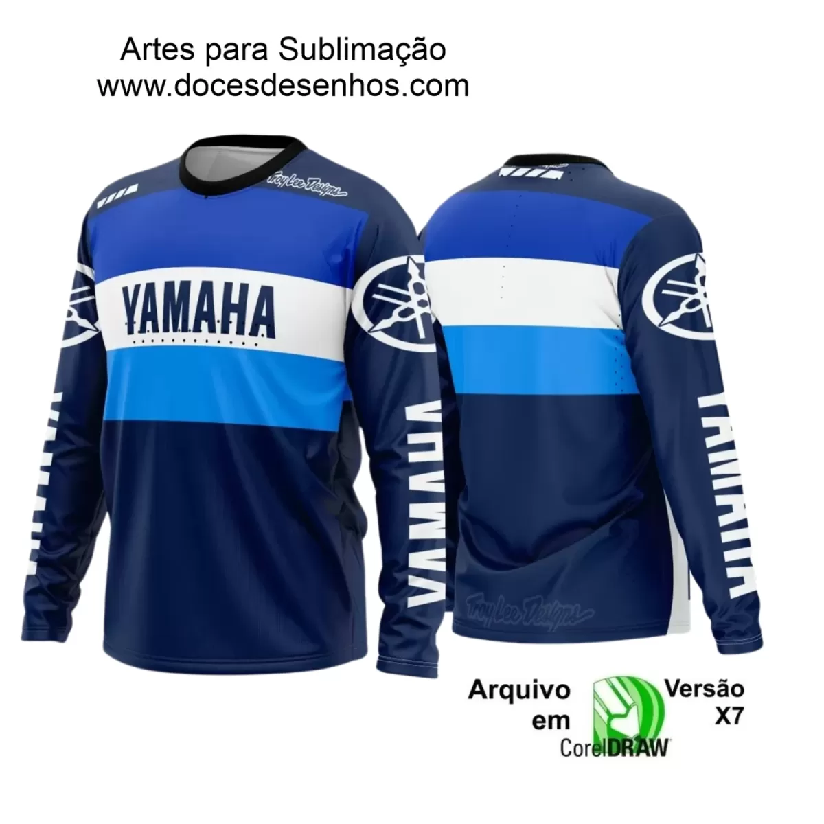 Arte para Camiseta de Motocross e Trilheiros - 2025