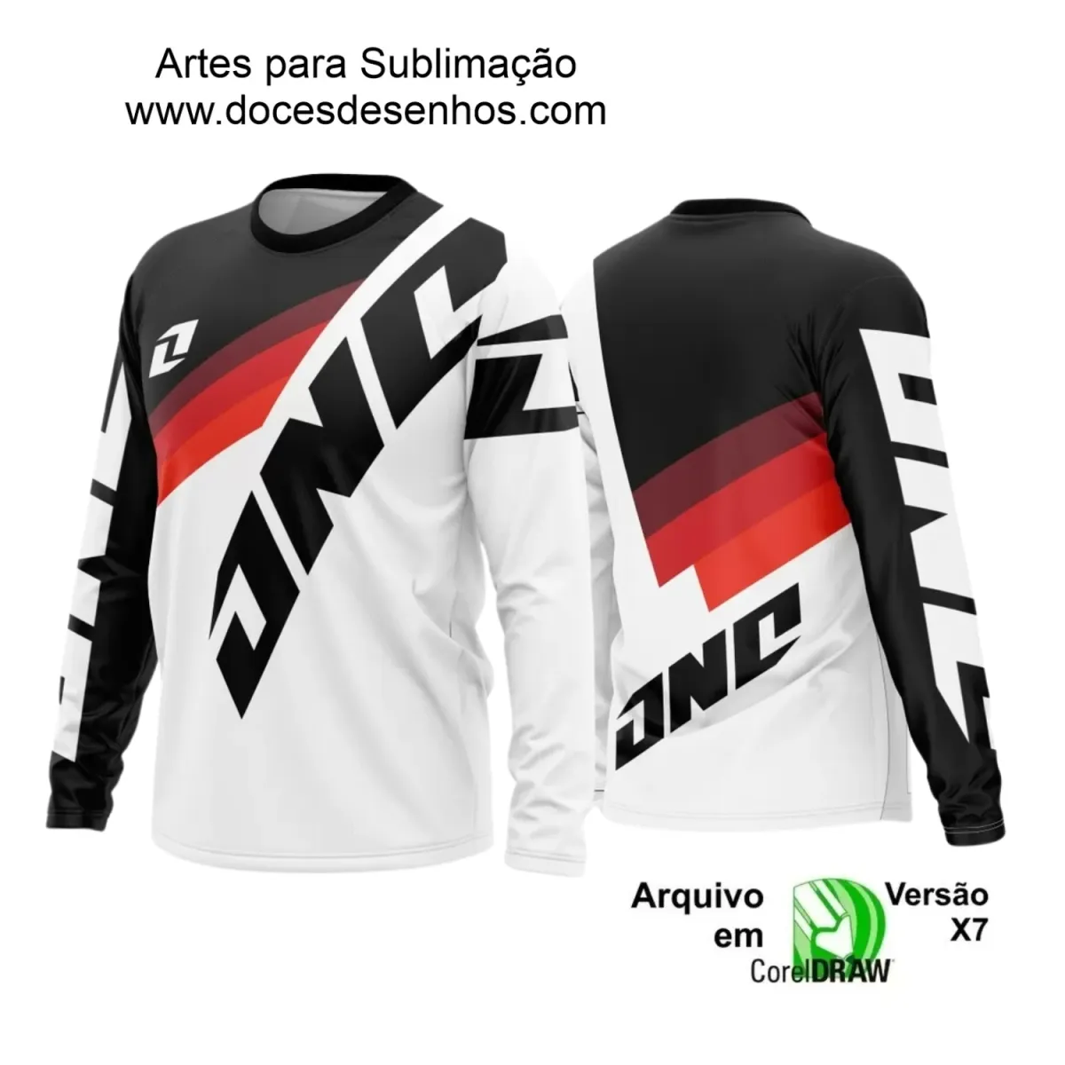 Arte para Camiseta de Motocross e Trilheiros - 2025