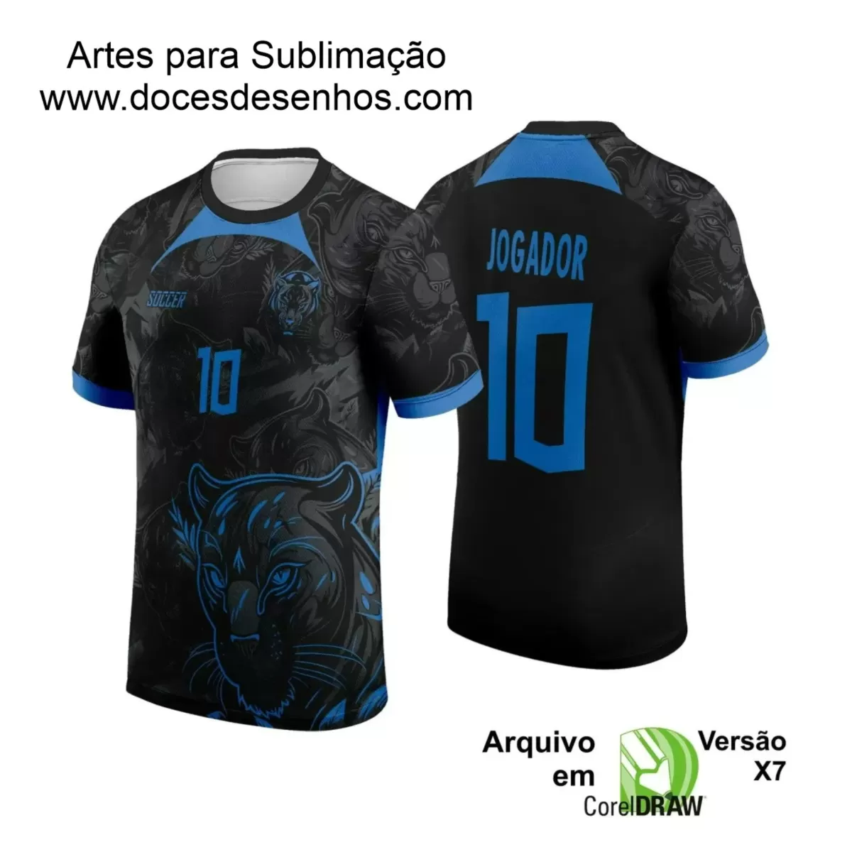 Arte para Estampa de Camiseta Escolar 2025 – Interclasse 2025 - Tema de Pantera 