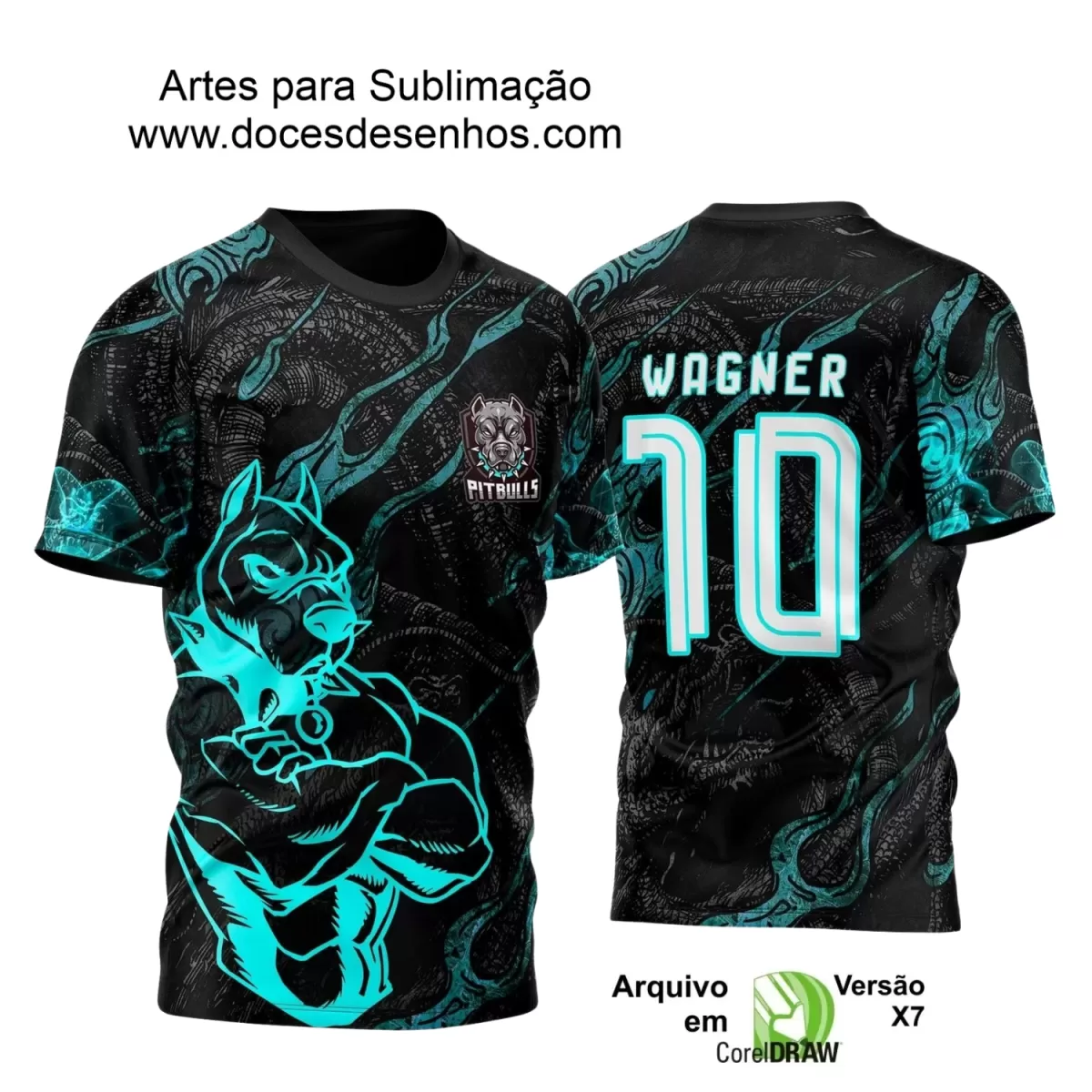 Arte para Estampa de Camiseta Escolar 2025 – Interclasse 2025 - Tema de Pitbull