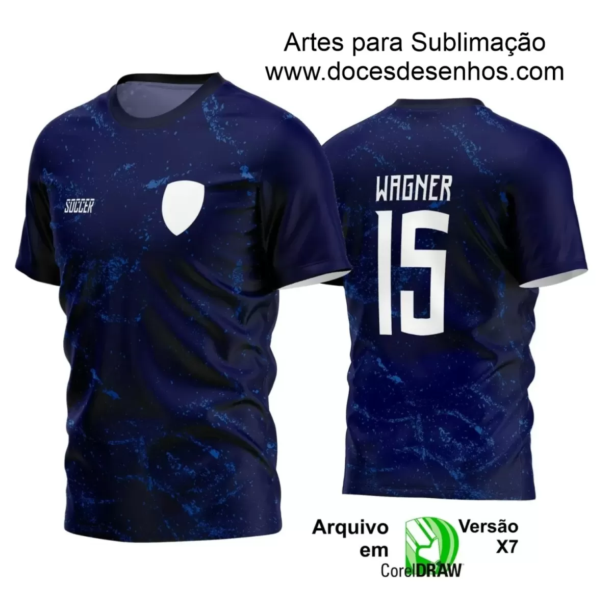 Estampa Camisa Personalizada - Time Amador - Futebol 2025