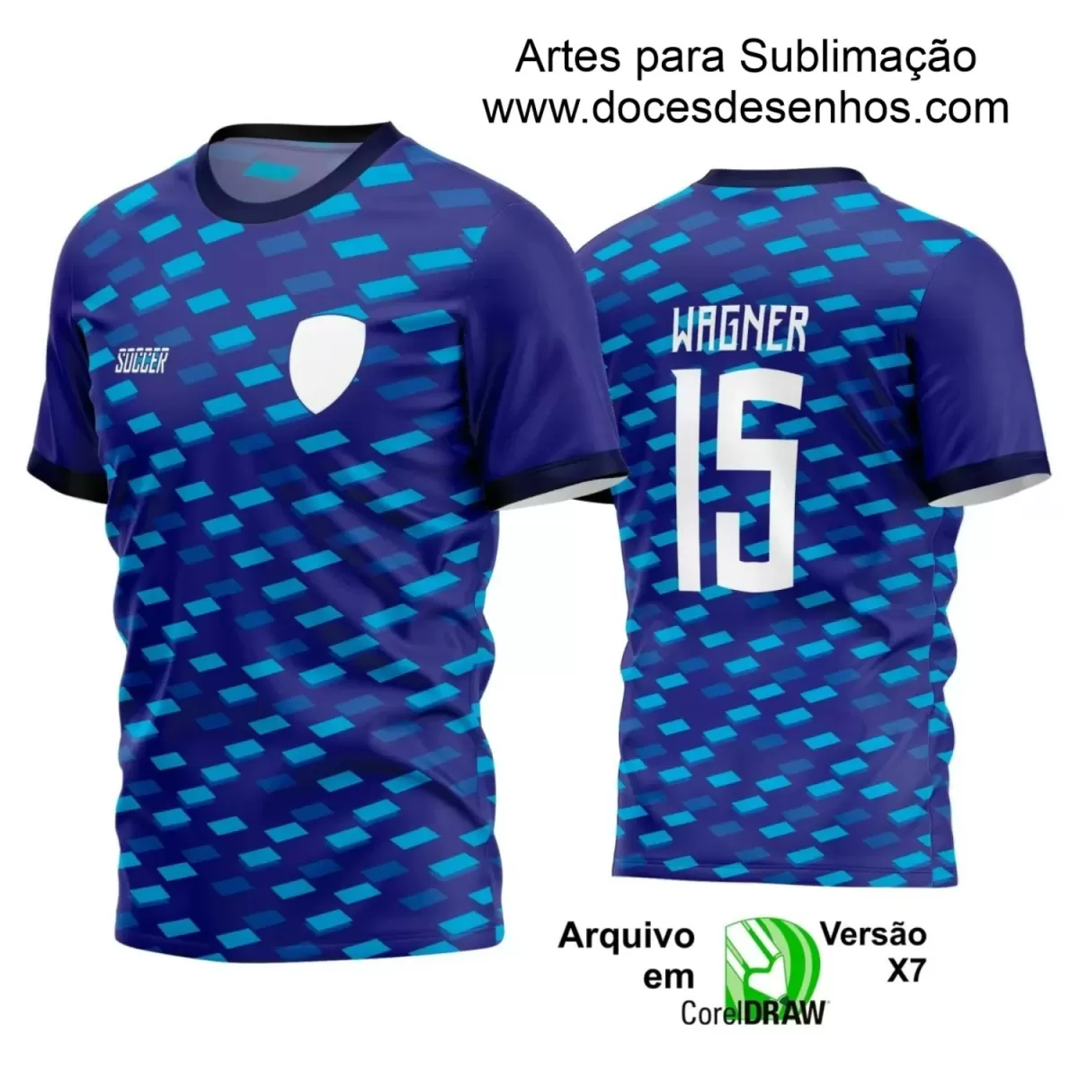 Estampa Camisa Personalizada - Time Amador - Futebol 2025