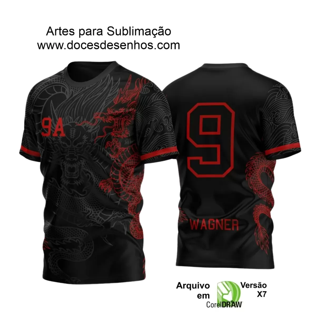 Estampa Camiseta Escolar – Formandos – Concluintes – Nono Ano 2025 –  Dragão 