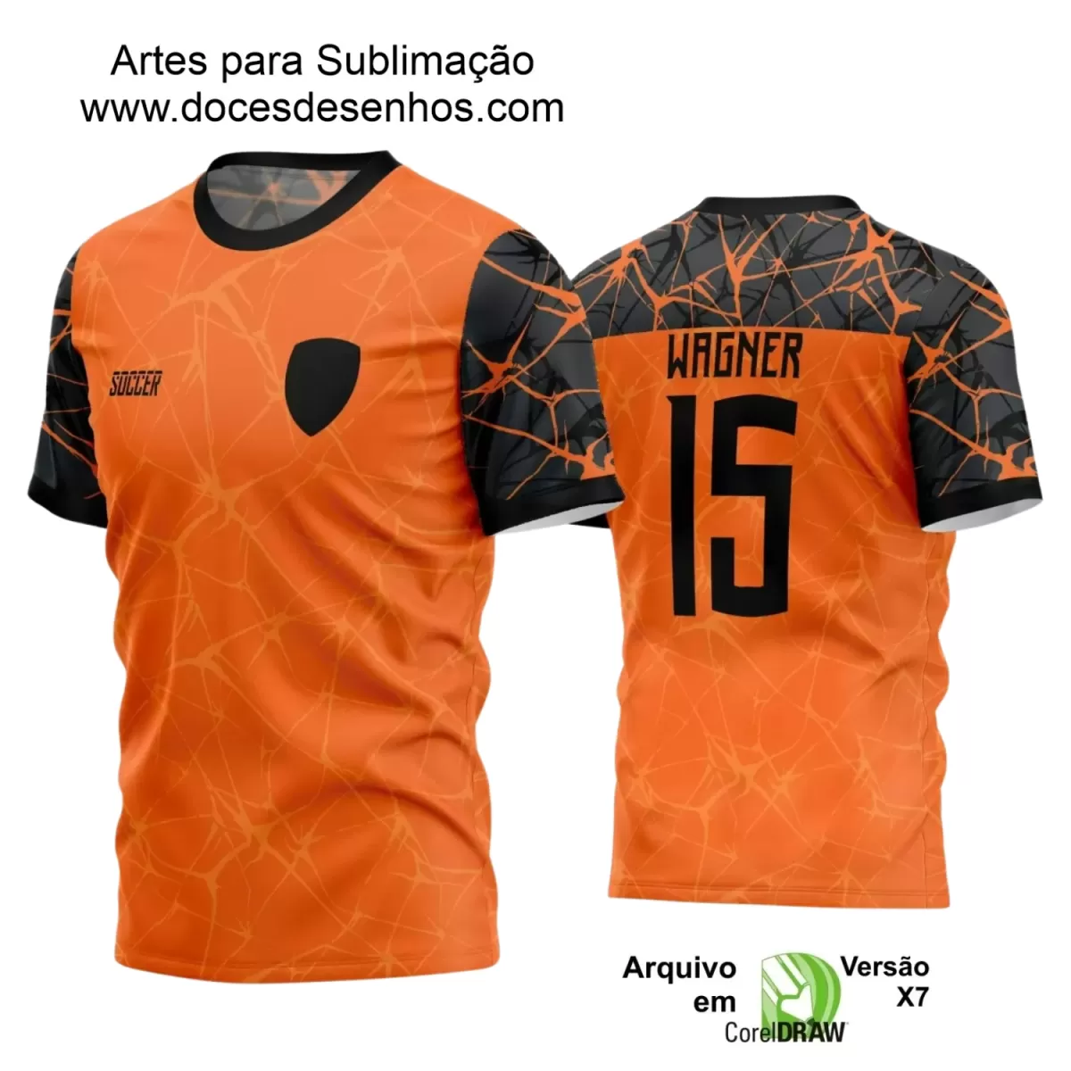 Estampa Camiseta Personalizada - Time Amador - Futebol 2025