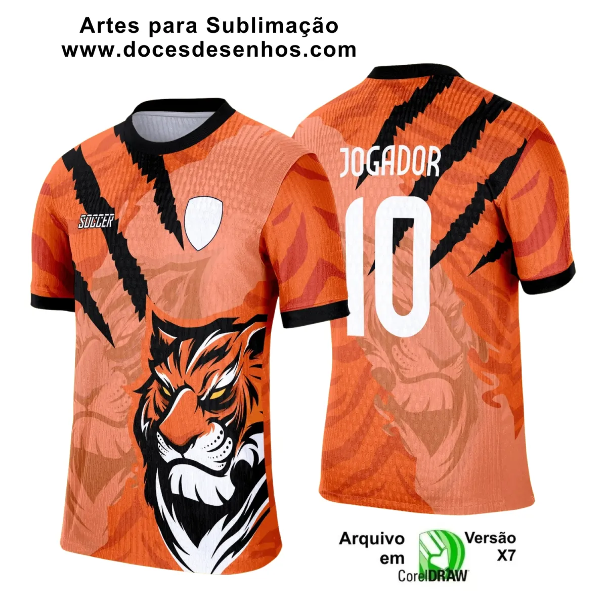 Interclasse 2025: Arte Vetor de Camiseta Escolar com Estilo Tigre