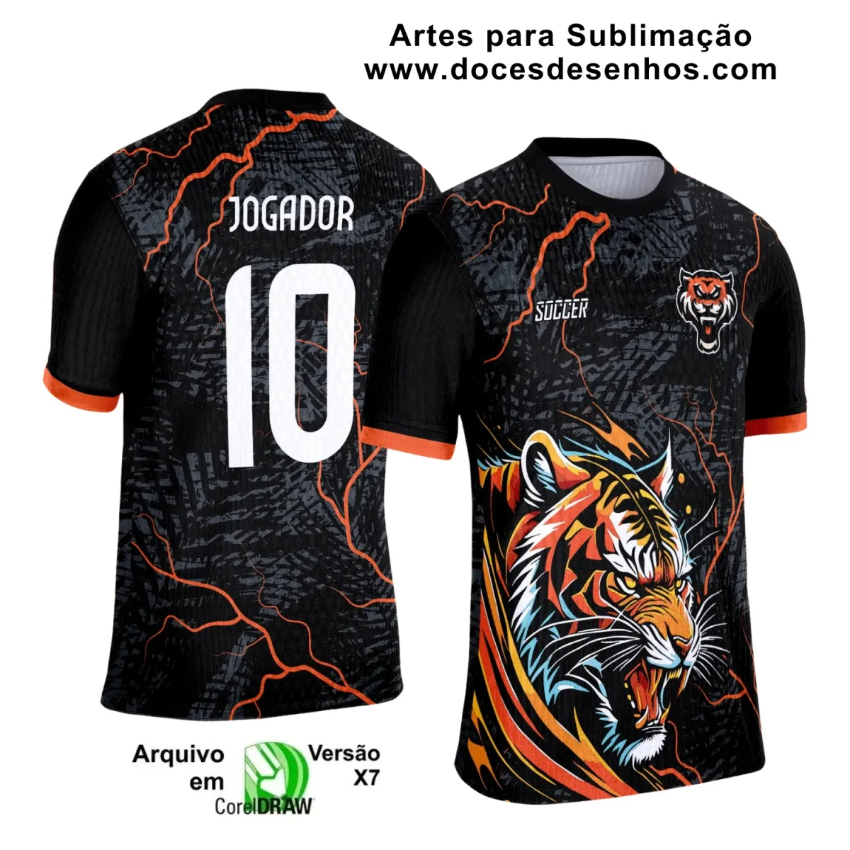 Interclasse 2025: Arte Vetor de Camiseta Escolar com Estilo Tigre