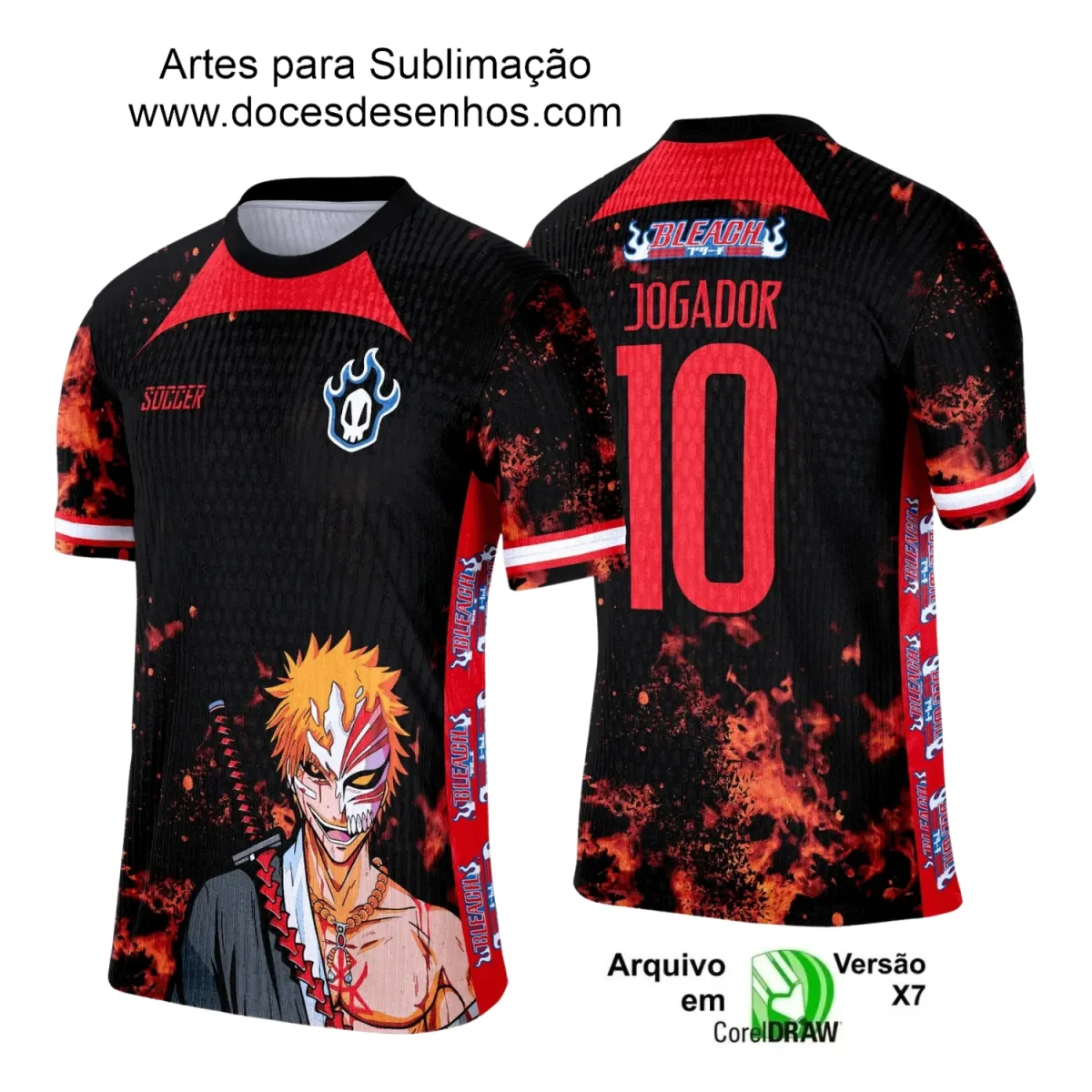 Interclasse 2025: Arte de Camiseta Escolar com Estilo Anime