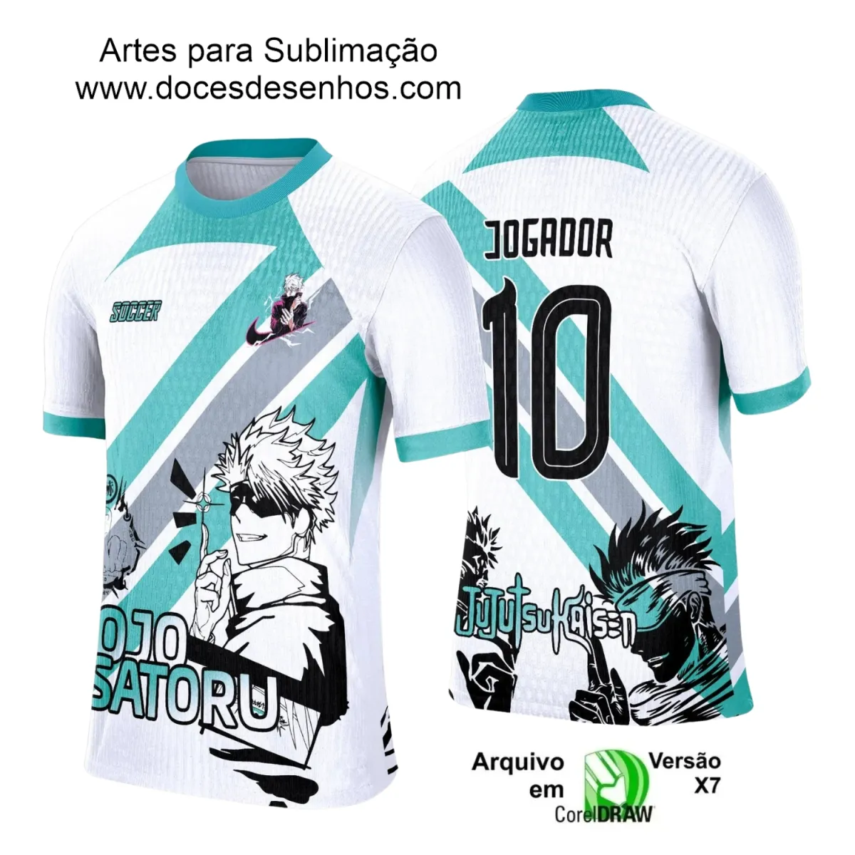 Interclasse 2025: Arte de Camiseta Escolar com Estilo Anime