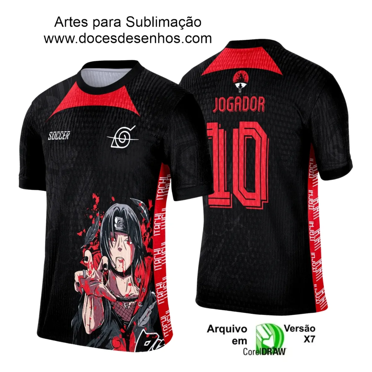 Interclasse 2025: Arte de Camiseta Escolar com Estilo Anime