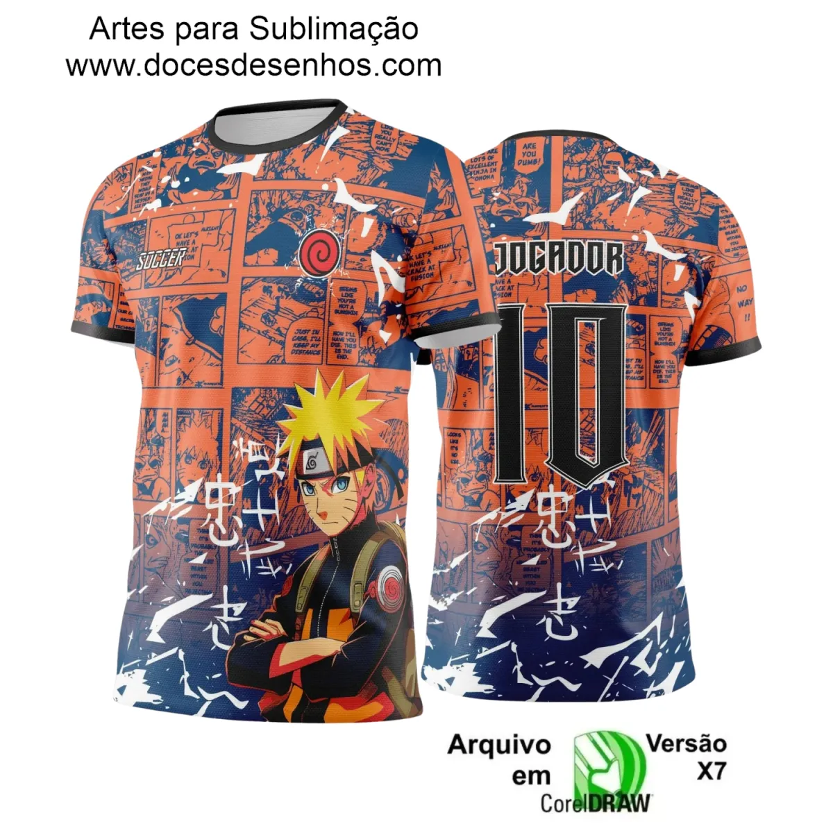 Interclasse 2025: Arte de Camiseta Escolar com Estilo Anime