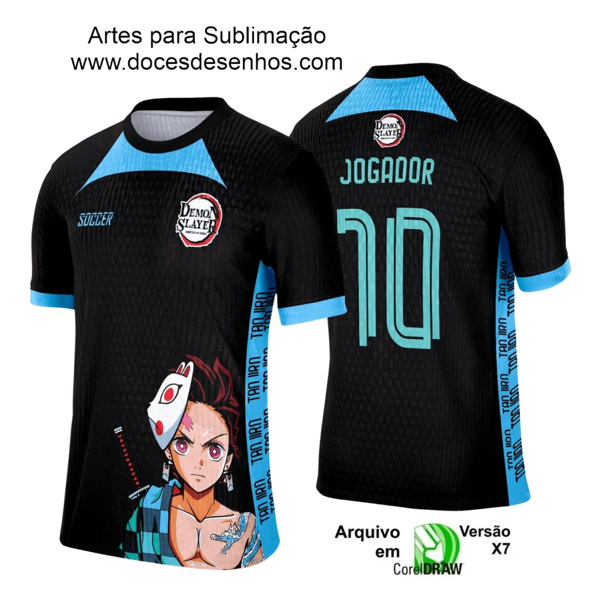 Interclasse 2025: Arte de Camiseta Escolar com Estilo Anime