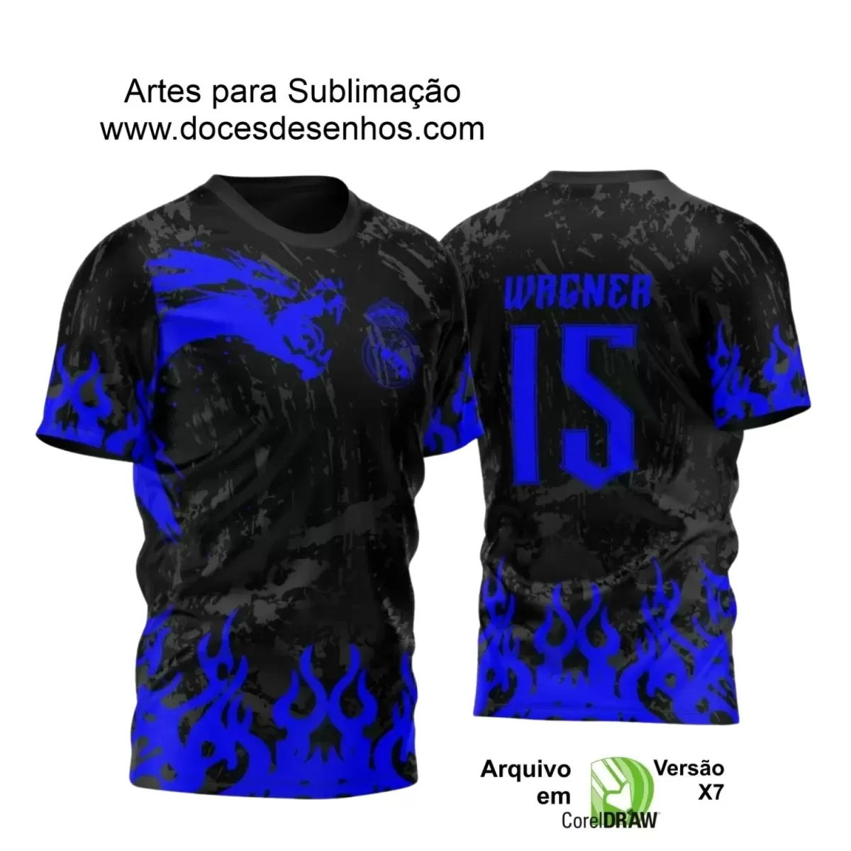 Interclasse 2025: Arte de Camiseta Escolar com Estilo Dragão