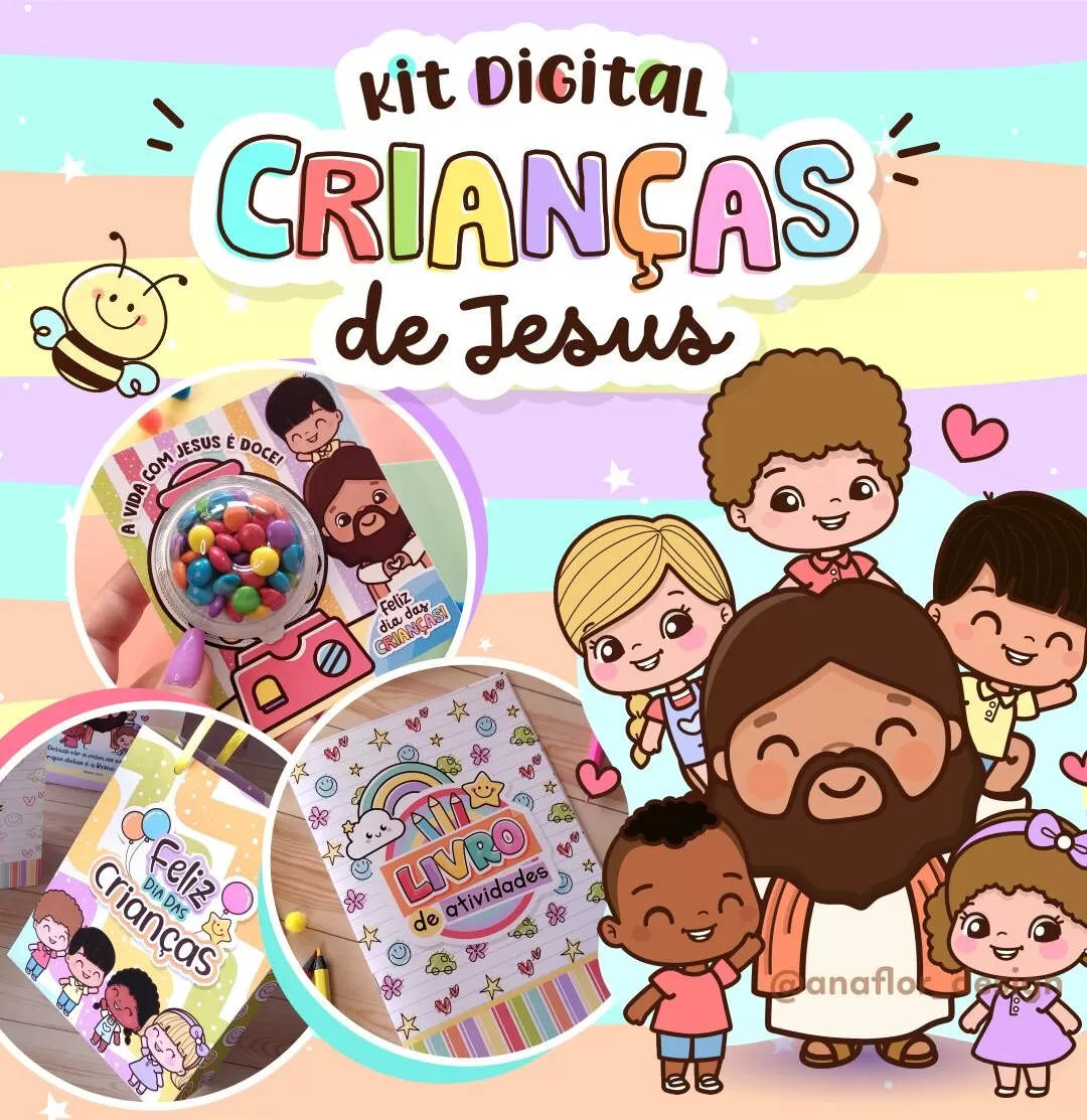 Kit Digital Crianças de Jesus – Ana Flor