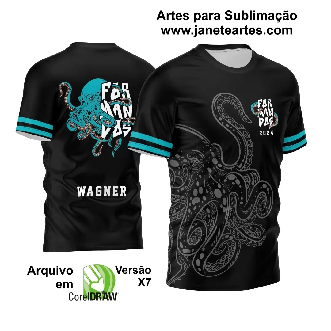 Template Camisa Formandos 2024 Polvo