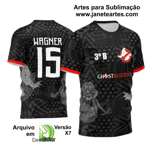  Arte Vetor - Camisa de Interclasse - Ghostbusters - 2024 - 2025