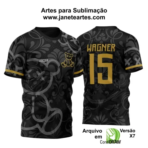  Arte Vetor - Camisa de Interclasse - Urso 2024 - 2025 