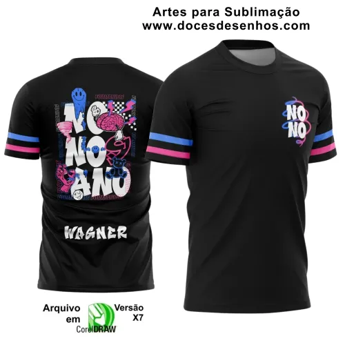  Estampa para Camiseta Escolar – Arte Vetor - Uniforme Concluintes 2025 – Formandos 9º Ano: Estilo Cérebro