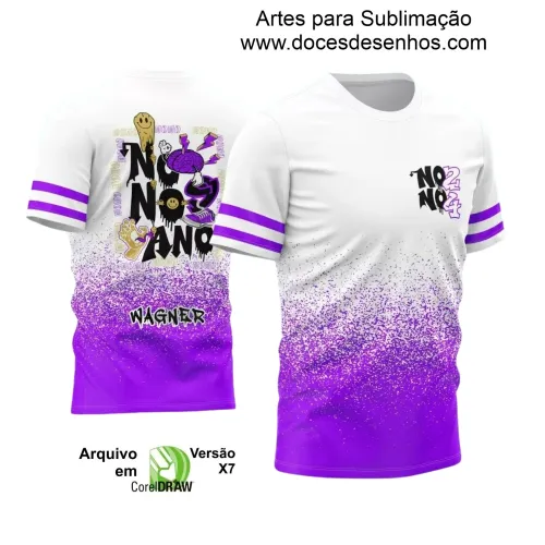  Estampa para Camiseta Escolar – Arte Vetor - Uniforme Concluintes 2025 – Formandos 9º Ano: Estilo Cérebro